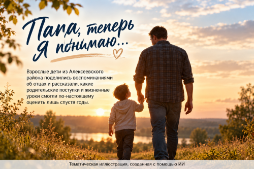 Жители Алексеевского района рассказали, чему их научили отцы