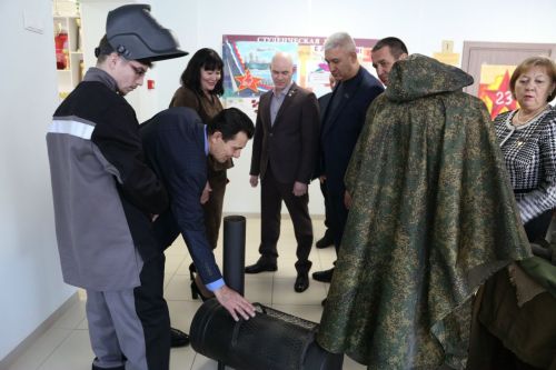Встреча с героями: студенты Алексеевского колледжа поговорили о долге с ветеранами