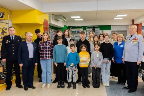 Алексеевские ребята побывали в музее ГАИ-ГИБДД Казани