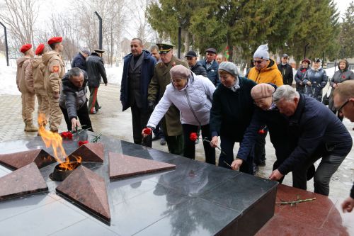 В Алексеевском районе прошла встреча с делегацией Союза ветеранов РТ