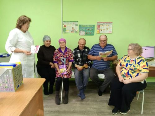 В Среднетиганском ФАПе прошла беседа об отказе от алкоголя