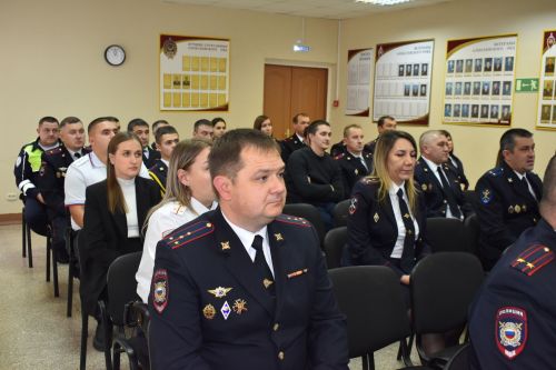 В Алексеевском районе состоялось награждение лучших полицейских