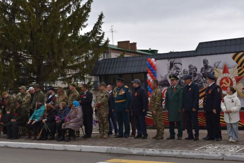 В Алексеевском прошел парад Победы