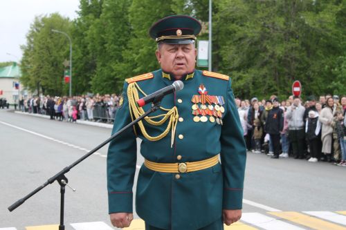В Алексеевском прошел парад Победы
