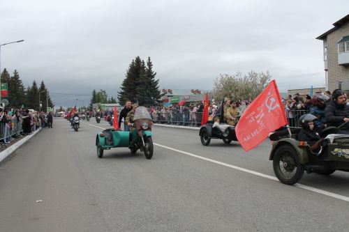 В Алексеевском прошел парад Победы