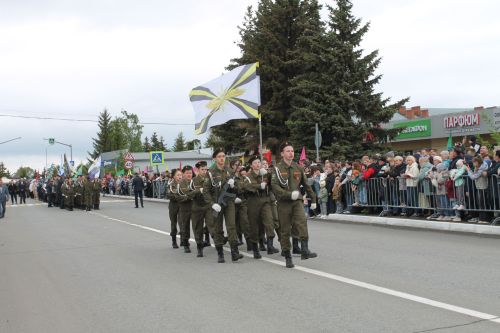 В Алексеевском прошел парад Победы