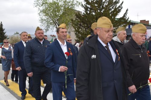 В Алексеевском прошел парад Победы
