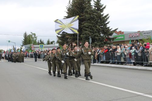 В Алексеевском прошел парад Победы