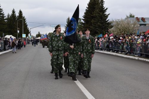 В Алексеевском прошел парад Победы