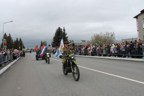 В Алексеевском прошел парад Победы