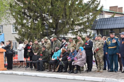 В Алексеевском прошел парад Победы
