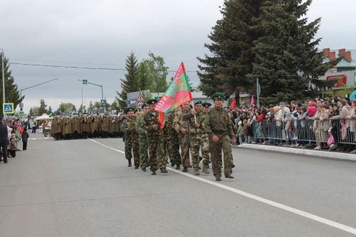 В Алексеевском прошел парад Победы