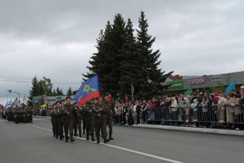 В Алексеевском прошел парад Победы