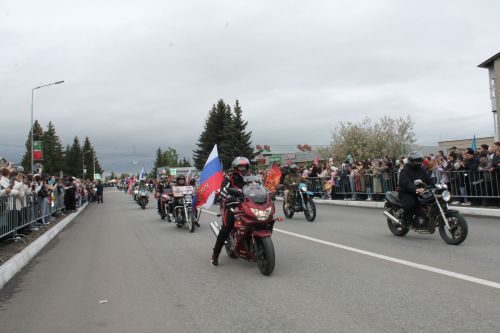 В Алексеевском прошел парад Победы
