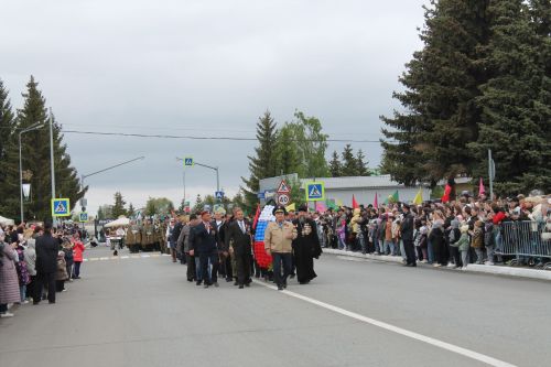 В Алексеевском прошел парад Победы