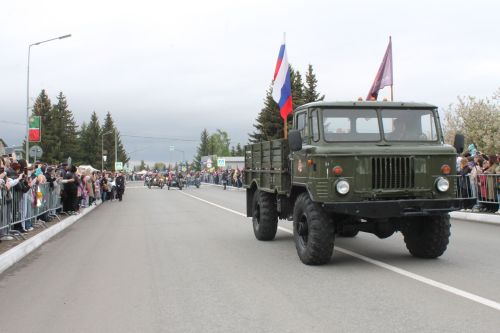 В Алексеевском прошел парад Победы