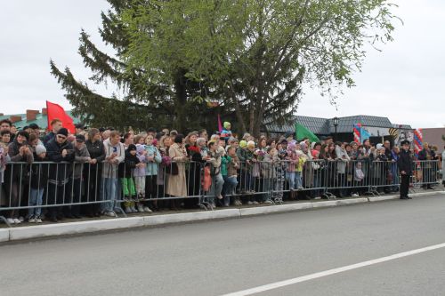В Алексеевском прошел парад Победы