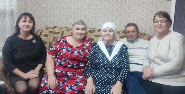 Жительница Алексеевского отпраздновала девяностолетие