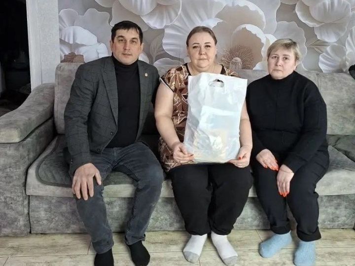 Район башлыгы инициативасы: СВО гаиләләре азык-төлек җыелмалары алды