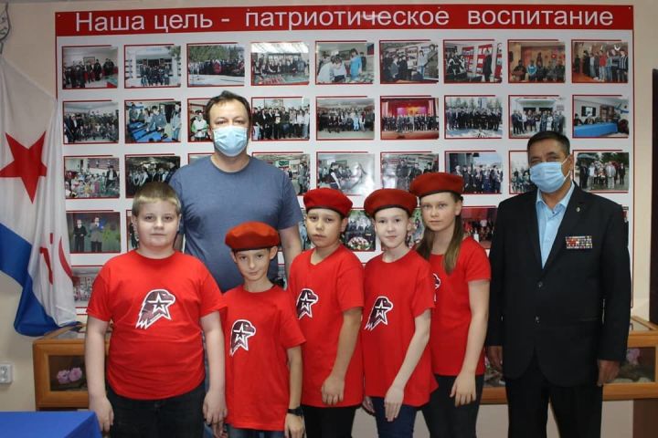 В Алексеевский Музей боевой славы приехали школьники из Казани