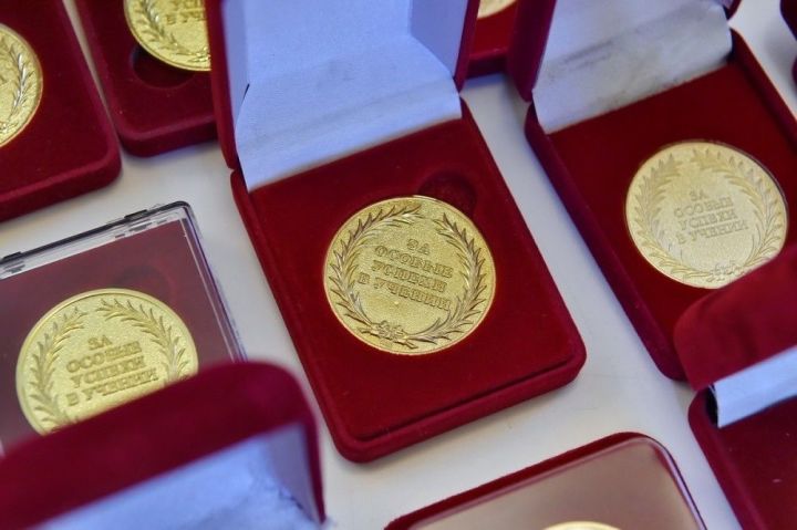 12 выпускников школ района получили золотые медали за «отличную учебу»