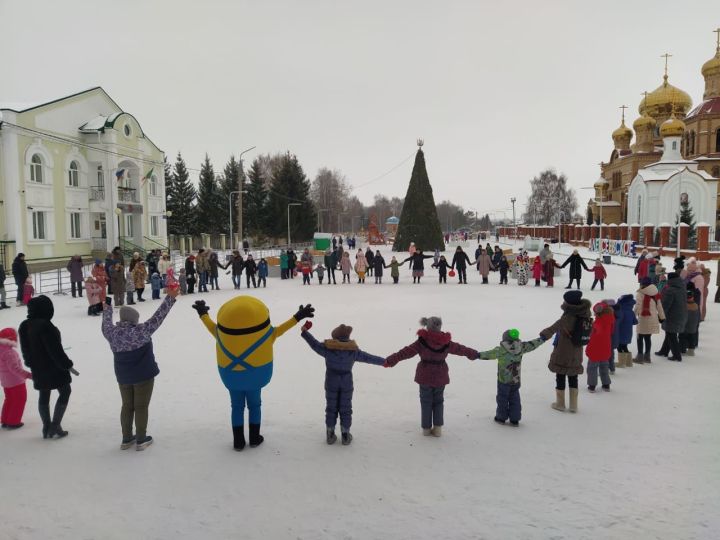 1 января в Алексеевском прошло первое мероприятие для детей