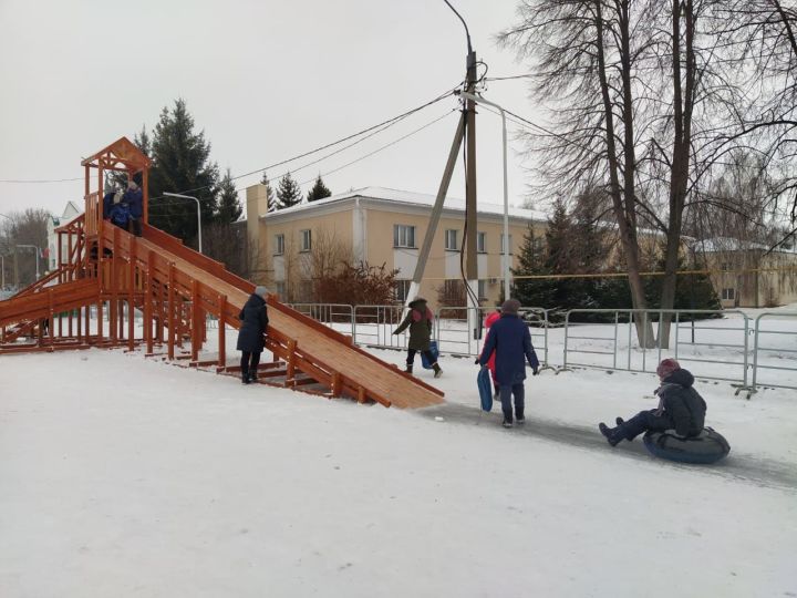 1 января в Алексеевском прошло первое мероприятие для детей