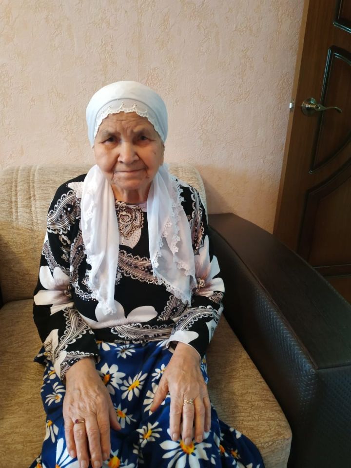 90-летие отметила жительница н.п. Степная Шентла - Гатина Бибиамина Валиулловна