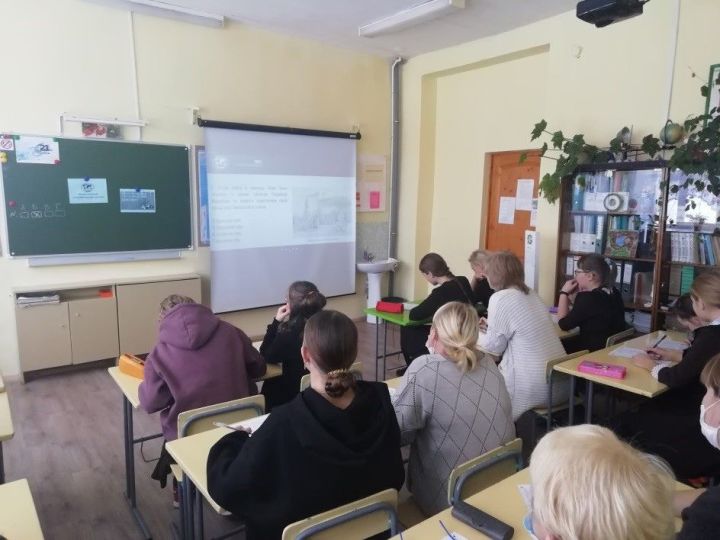 Алексеевские школьники написали географический диктант