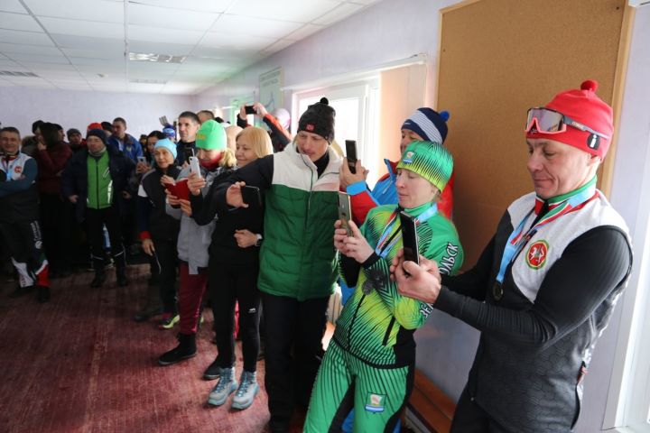 Фоторепортаж: двухдневные республиканские соревнования по лыжам среди любителей