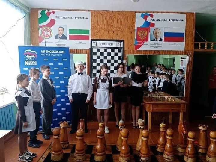 Шахматный уголок открыли и в Ерыклинской школе района