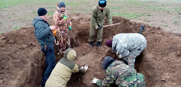 Поисковики Алексеевского района нашли на месте боев под Сталинградом три медальона с надписями и медаль «За боевые заслуги»