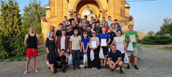 В Алексеевском состоялся волейбольный турнир среди православной молодёжи Чистопольской епархии