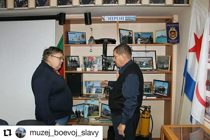 Гость из Белоруссии посетил Музей боевой славы