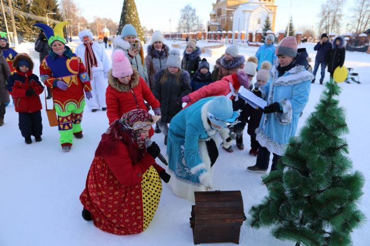 Фоторепортаж: Алексеевцы весело завершили череду новогодних праздников