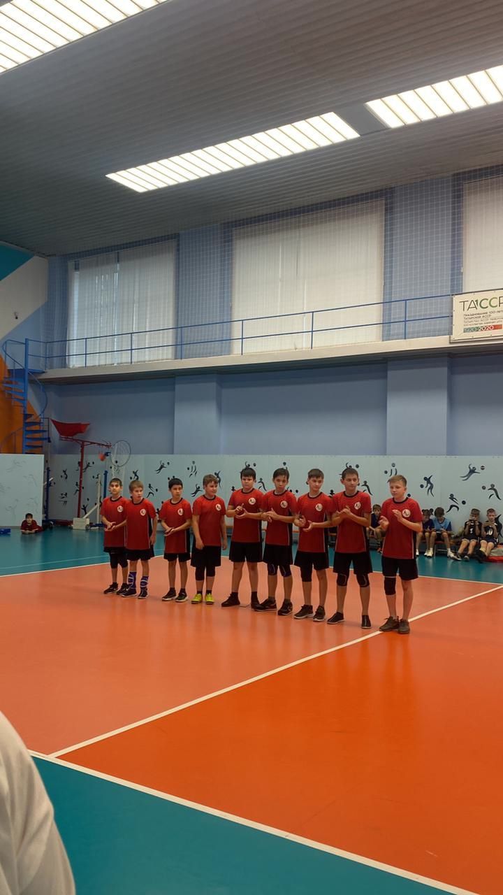 В Алексеевское приехали лучшие юные волейболисты среди сельских районов Татарстана