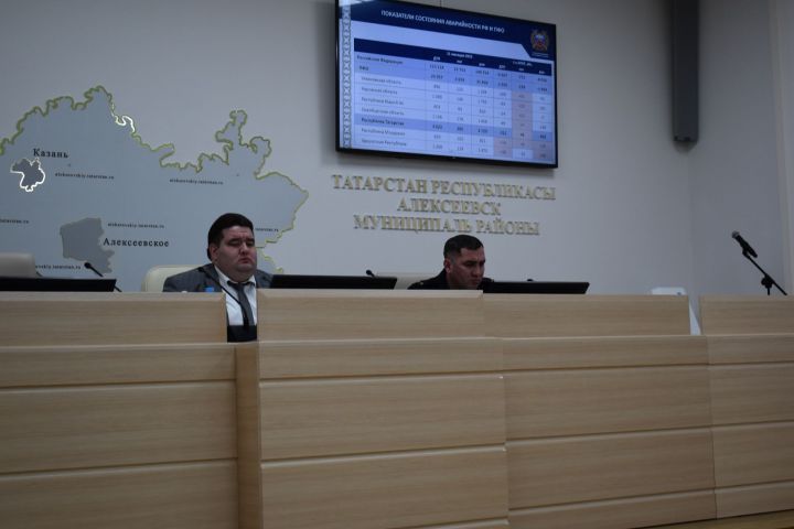 В Алексеевском состоялось заседание комиссии по безопасности дорожного движения