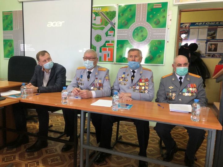 В Алексеевском прошло отчетное заседание Совета ветеранов МВД
