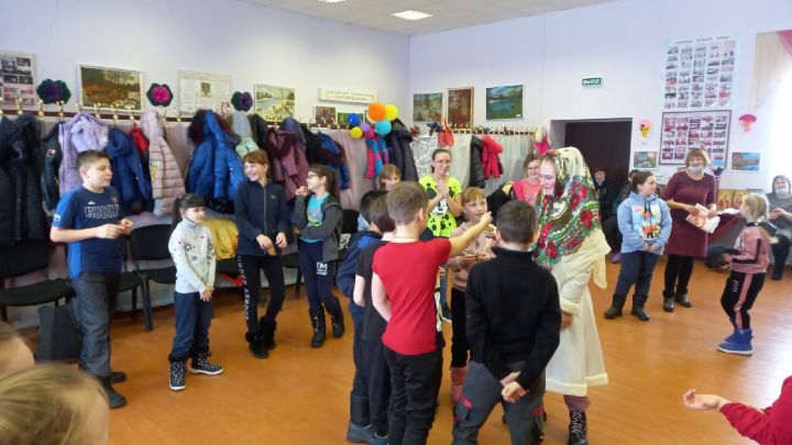 В Ялкынском СДК прошло праздничное мероприятие "Широкая Масленица"