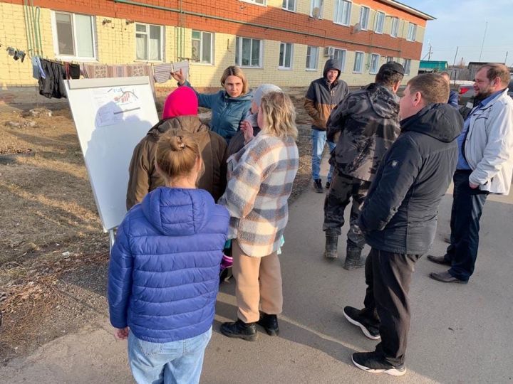 На территории ТОС «Просторный» состоялась встреча с жителями Алексеевского района