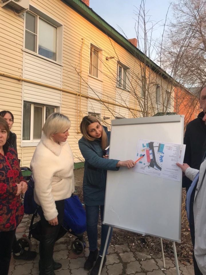 На территории ТОС «Просторный» состоялась встреча с жителями Алексеевского района