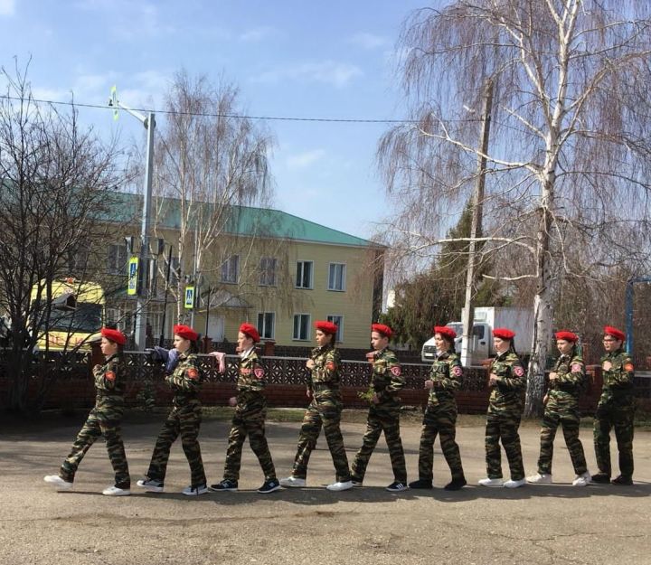 В Билярске прошли муниципальные соревнования военно-патриотических клубов