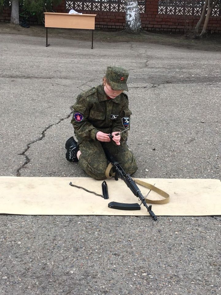 В Билярске прошли муниципальные соревнования военно-патриотических клубов