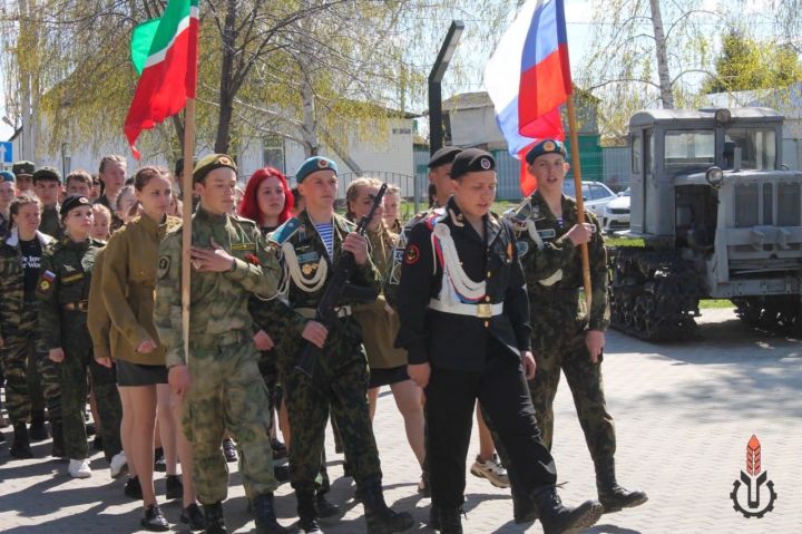 В канун Дня Победы в Алексеевском аграрном колледже прошел праздничный концерт