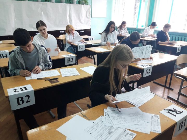 Алексеевские школьники сдают пробный ЕГЭ