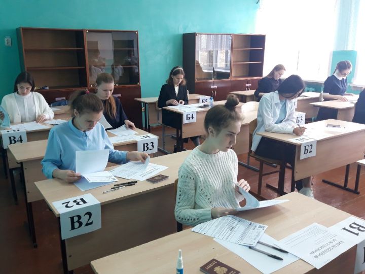 Алексеевские школьники сдают пробный ЕГЭ