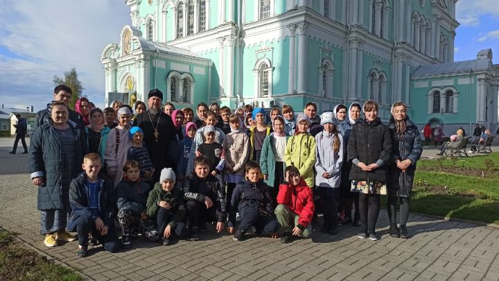 Воспитанники Воскресной школы совершили паломническую поездку в Дивеево