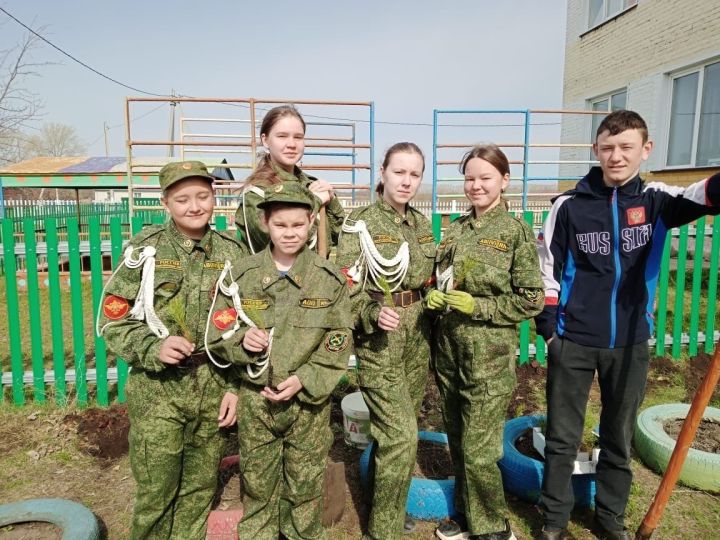 В Алексеевском районе прошла Международная акция «Сад Памяти»