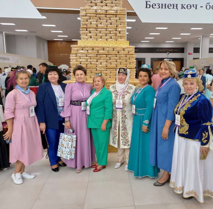 Алсу Назмутдинова представила Алексеевский район на Всемирном конгрессе татар