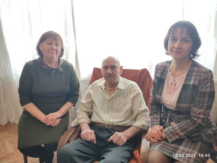 Житель Алексеевского отметил 90-летие